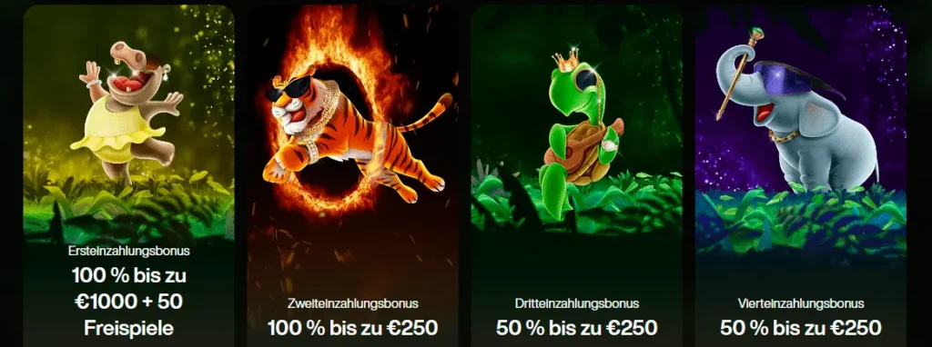 Bonusse und Promotionen bei Cashwin Casino